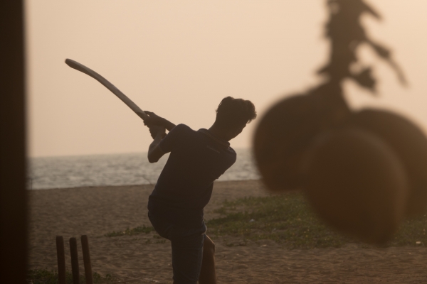 Kriket na pláži