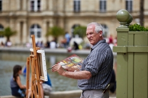 Městské okamžiky - Pařížský malíř