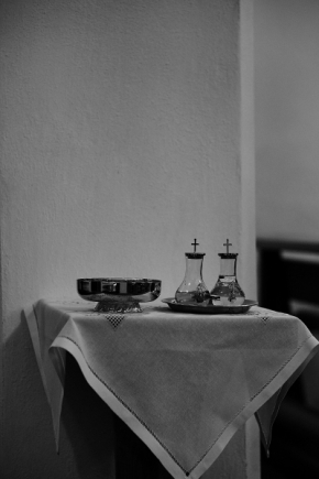 Černobílé snění - Kostelík v Záhoří