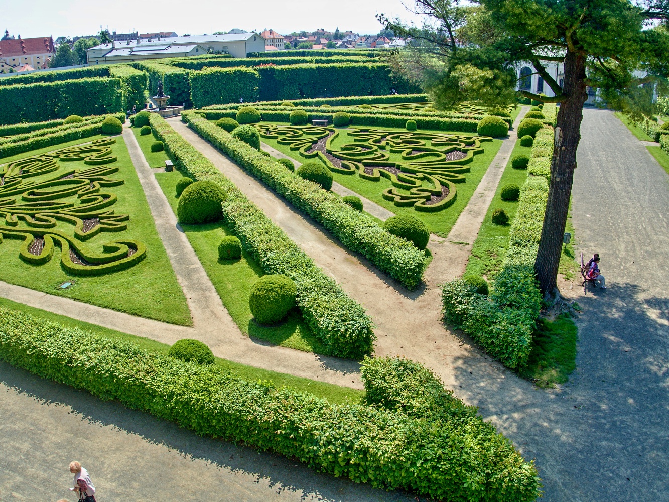Park Květná zahrada -  Kroměříž