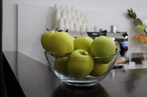 Kateřina Čechová - jablka v apple museu