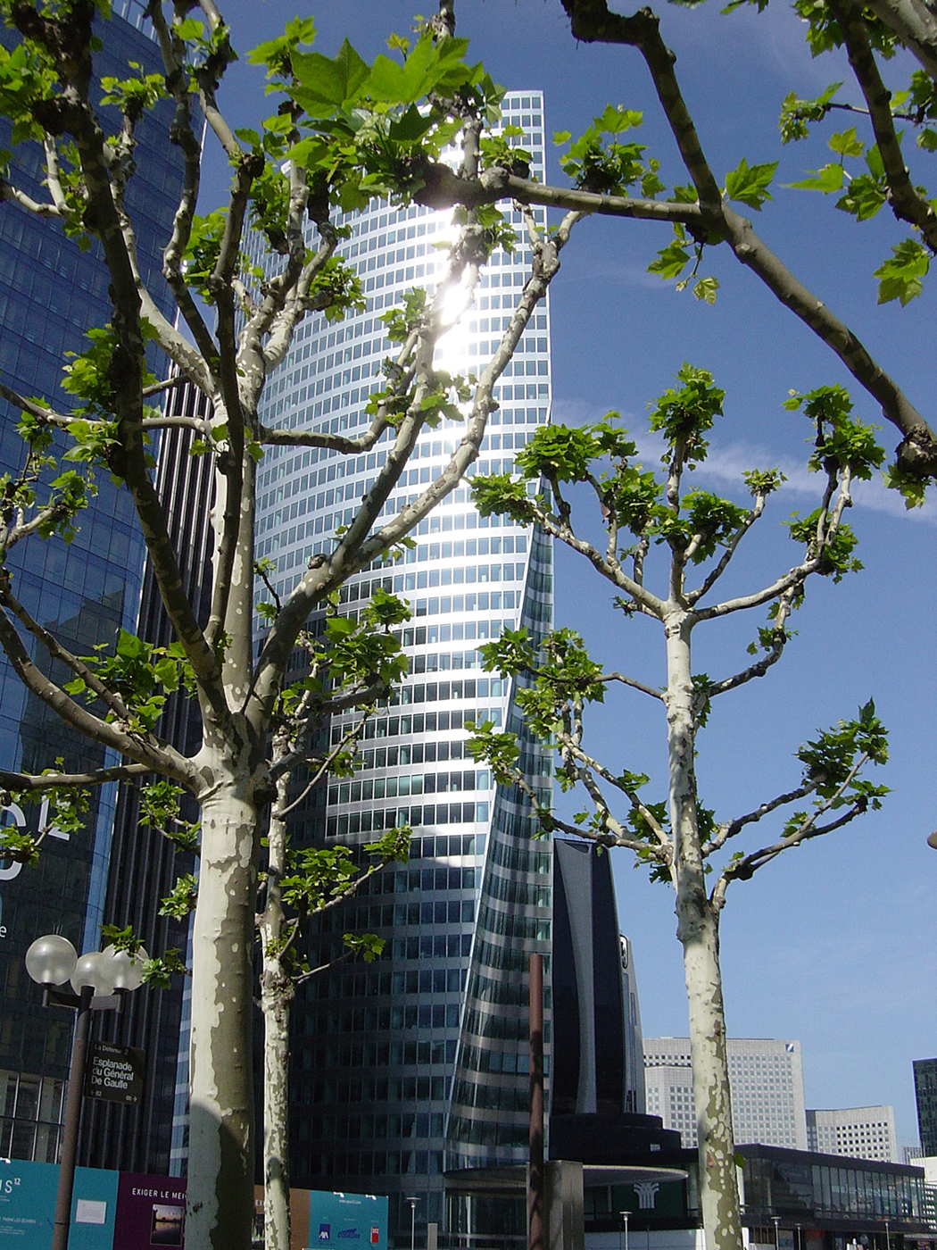 Paris, La Défense, fotosyntéza