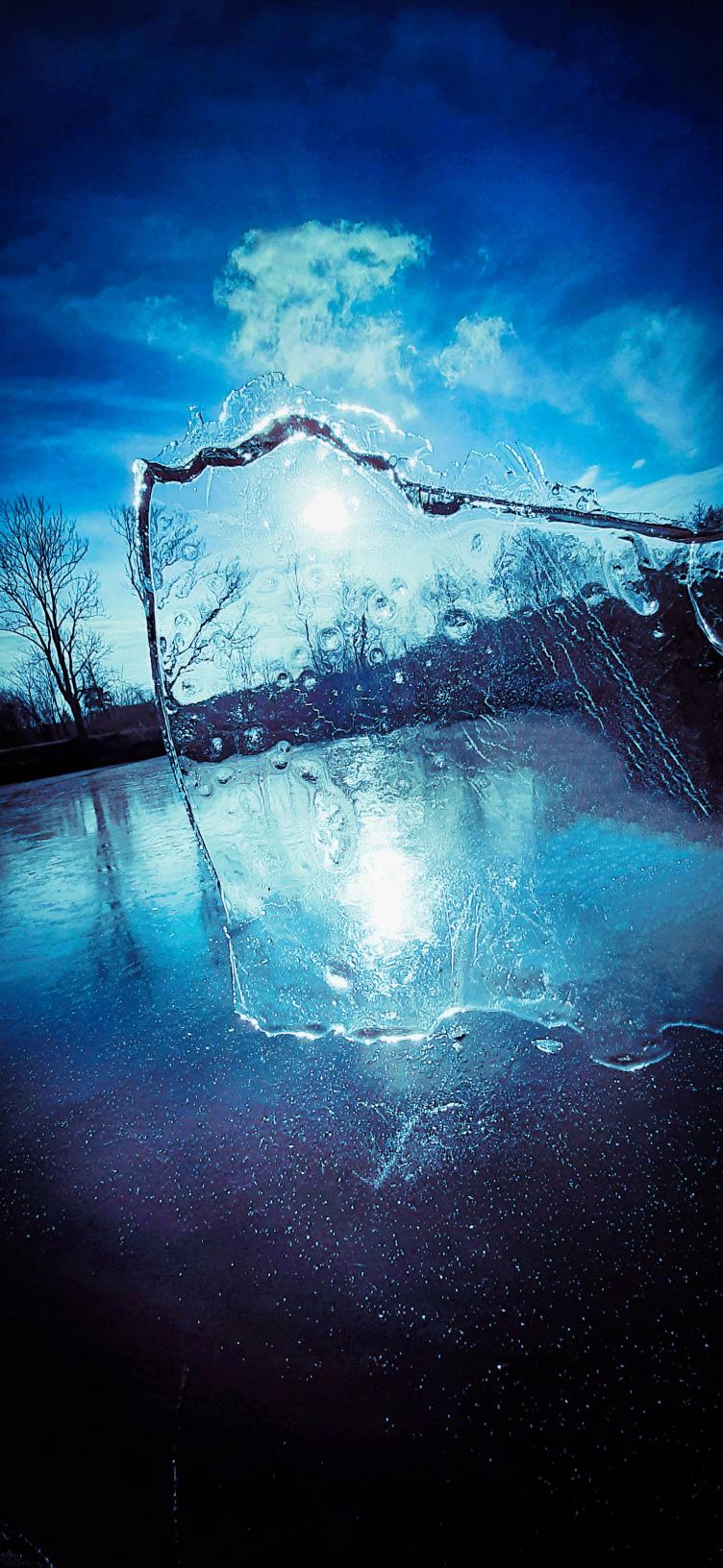 Zamrzlý rybník