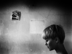 Černobílý portrét - LU