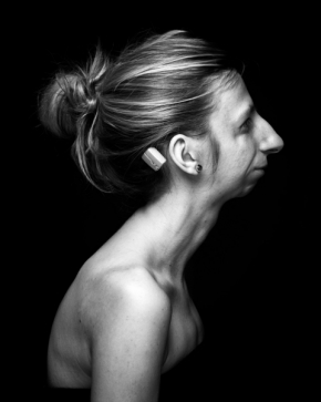 Černobílý portrét - Zuzana