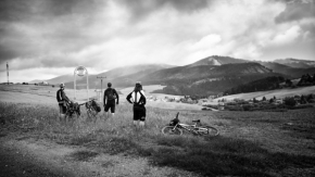 Cyklisté, běžci, cestovatelé a poutníci - Malatinský výhled