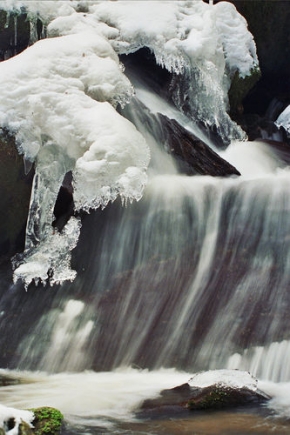 A zima je krásná - Hamerský vodopád v zimě