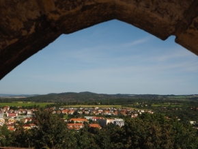 Pohled z okna - Výhled na Boskovice