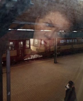 Pohled z okna - Fotograf roku - Kreativita - I.kolo - Cesta vlakem