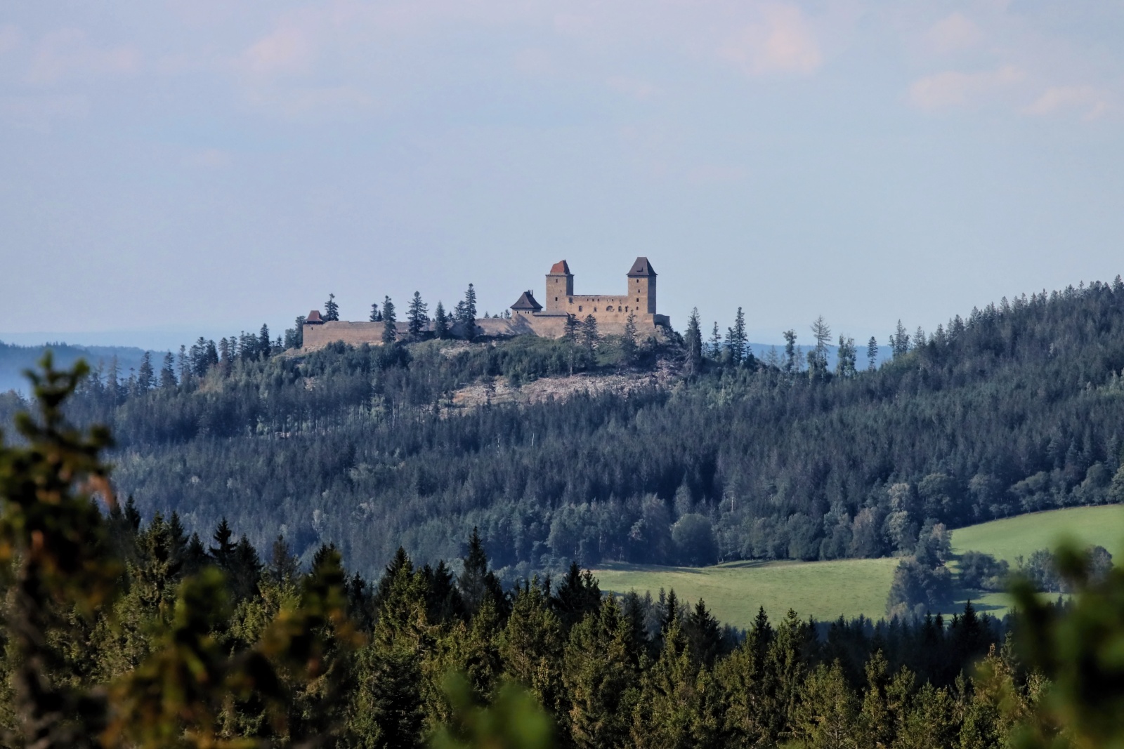 Šumavský hrad Kašperk