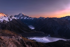 Krajina mých snů - Mt Cook - sunrise