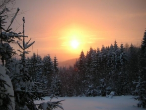 A zima je krásná - Západ Slunce