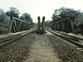 Černobílý příběh - Most přes Odru