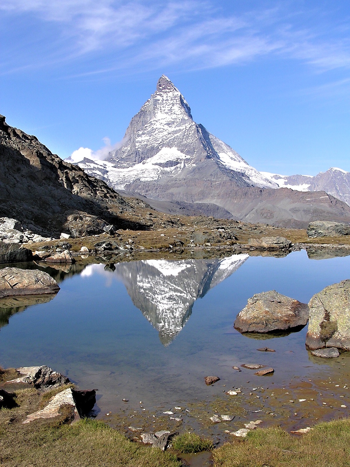 Matterhorn  se zrcadlí