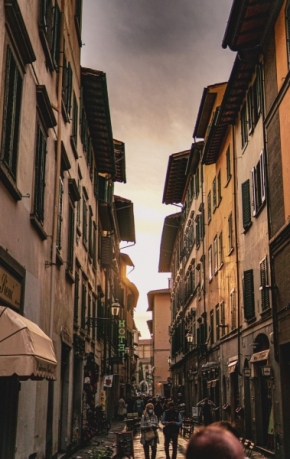 Architektura a konstrukce - Italské uličky