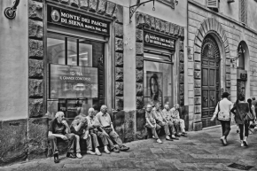 Černobílý příběh - Siena