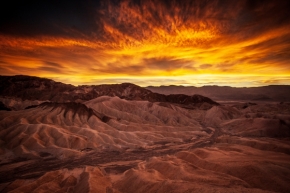 Václav Lála - Západ slunce nad údolím smrti I (Death Valley)