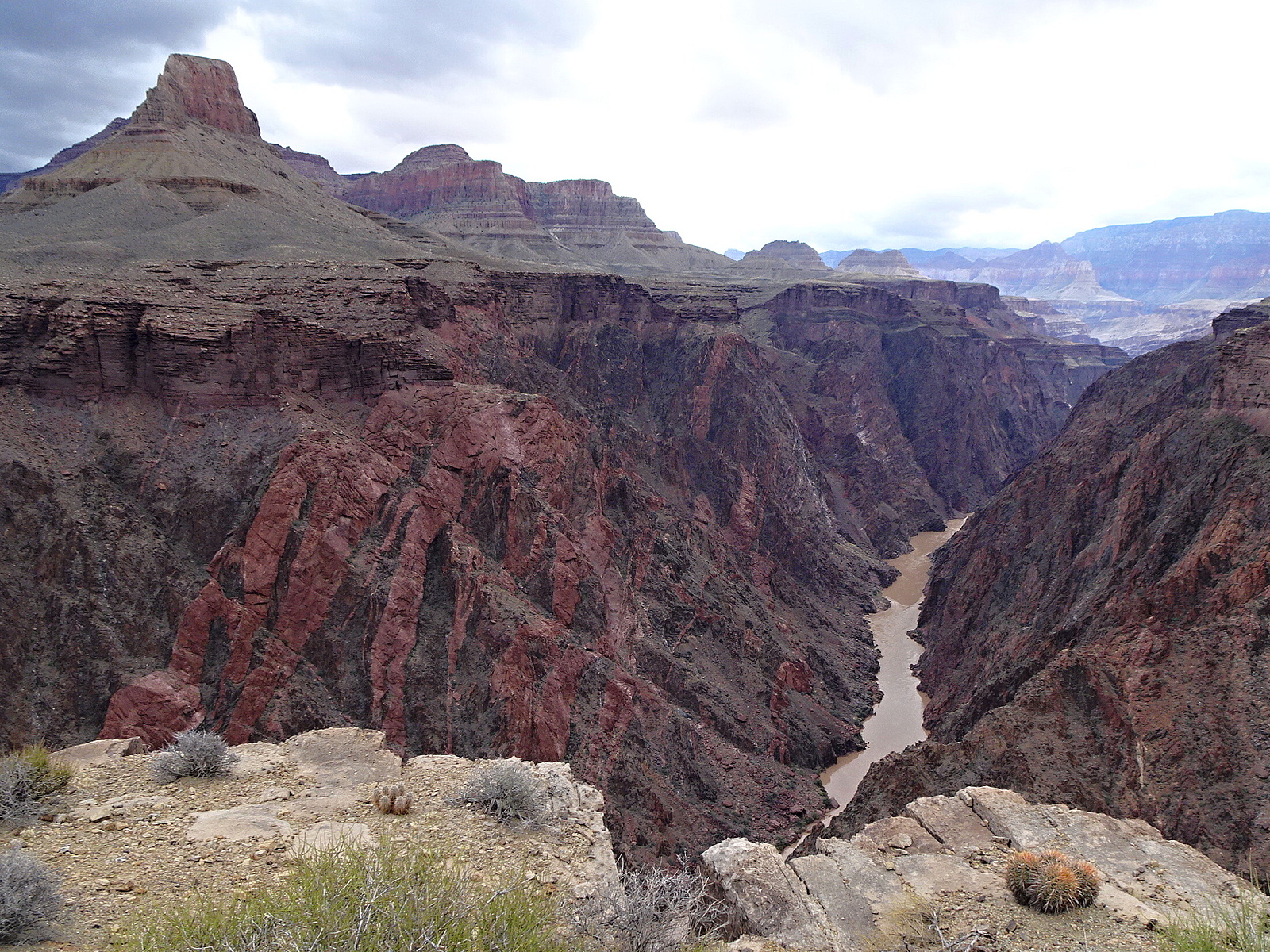 krajina skal-v Grand Canyonu
