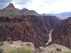 Krajina - krajina skal-v Grand Canyonu