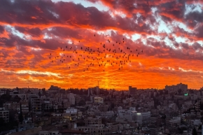 Inna Bystrakova - Večerní Amman, Jordánsko