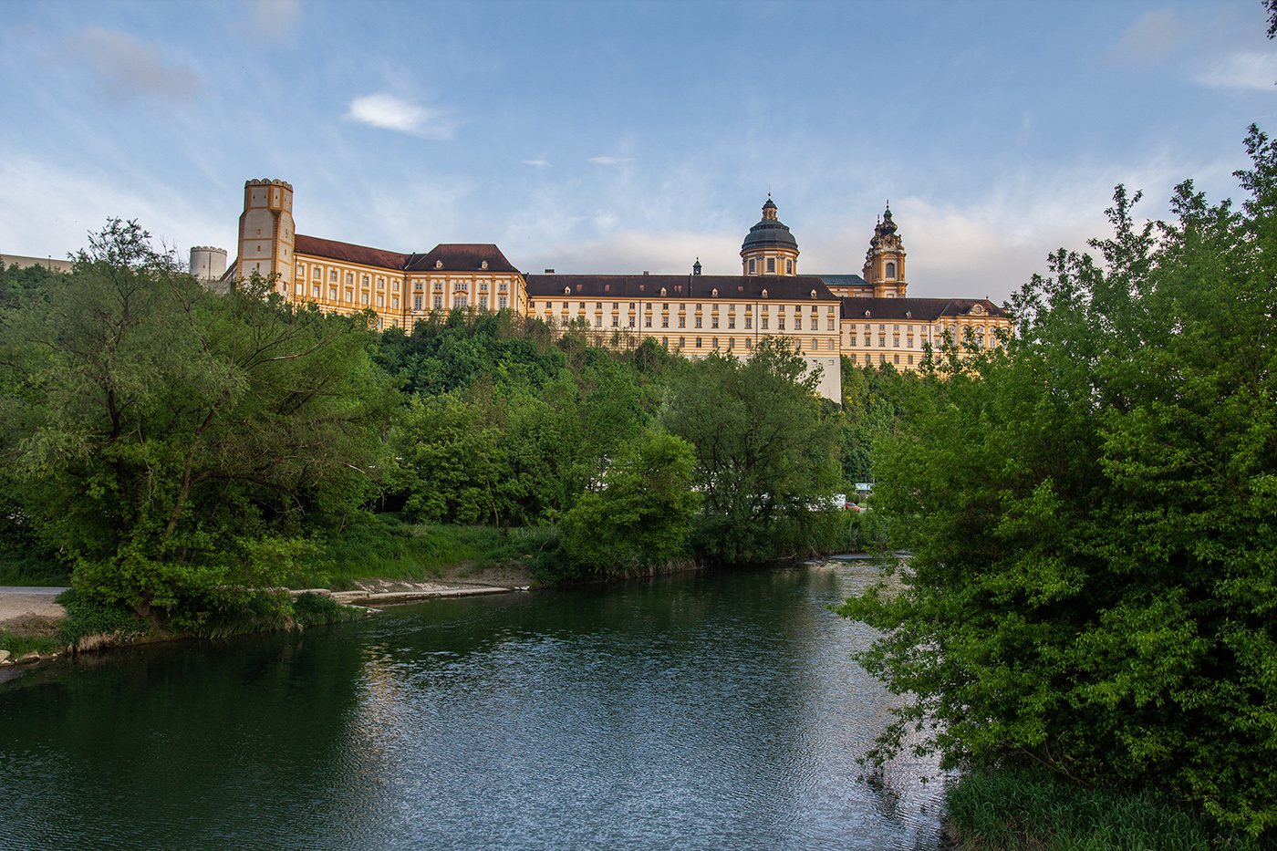 klášter Melk nad Dunajem 
