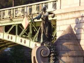 Detail v architektuře - Čechův most, Praha