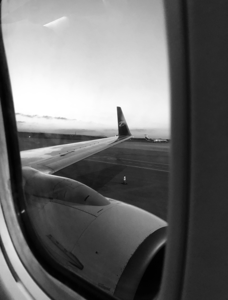 Z okna letadla 