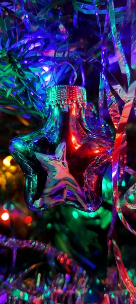 Simona Ladýřová - Vánoční ornament ve tvaru hvězdy