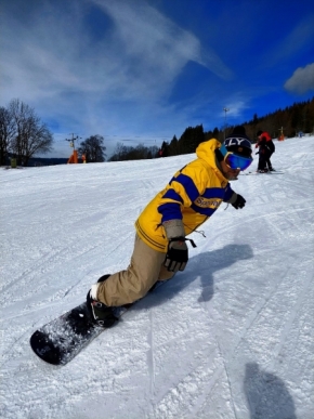 Pohyb (sport) - Snowboardista