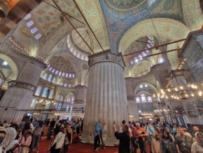 Radomir  Vyoral - Turisté v Mešitě