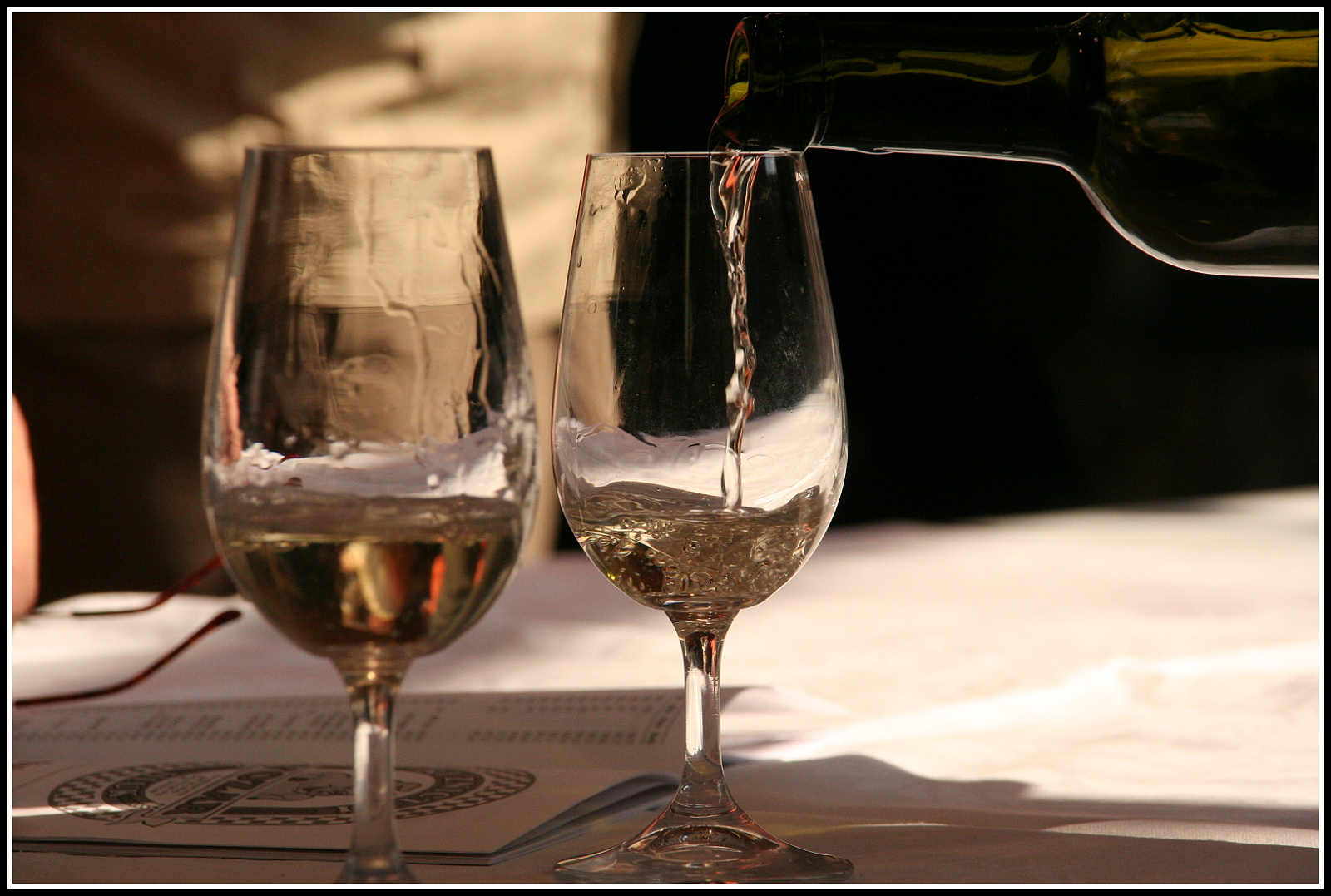 Víno ve sklenici