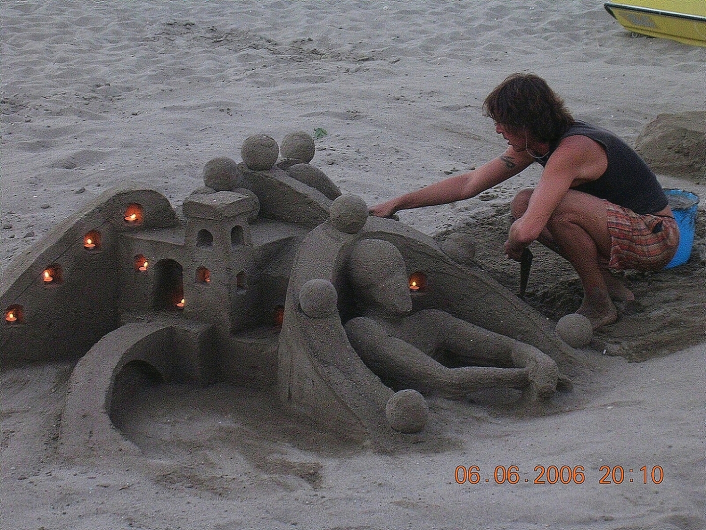 Hrad  z písku