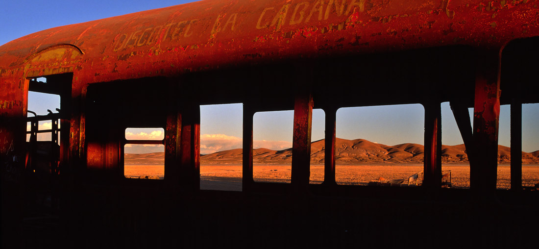 Cintorín vlakov, Altiplano, Bolíva