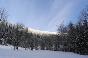 Kouzlení zimy - Ropice z údolí Velkého Lipového