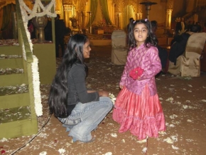 Portréty dětí - Na indické svatbě