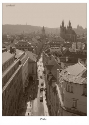Černobíle… - Praha