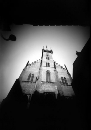 Černobíle… - Kostel sv. Jakuba - Pinhole Camera