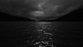 Černobíle… - Jezero