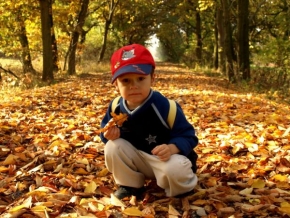 Portréty dětí - Podzimní procházka