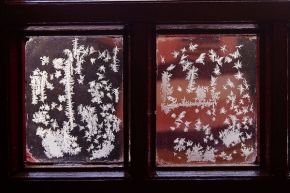 Kouzlení zimy - Okno na dverách