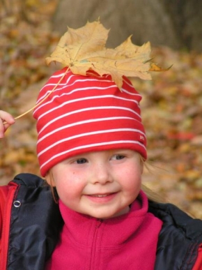 Portréty dětí - Podzimní svatozář