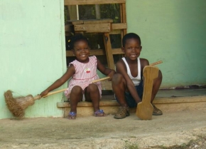 Portréty dětí - Jamaica