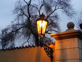 Po setmění - Lampa