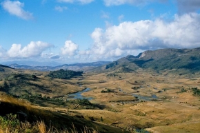 Má nejkrásnější krajina - Centrální Madagaskar - náhorní plošina