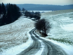 Královna zima - Cesta nad Kunčinovem