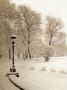 Laterne im Schnee