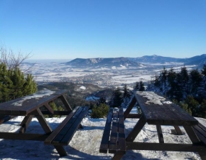 Královna zima - Pohled z Javorníku