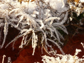 Královna zima - Pramen minerálky Bešeňová