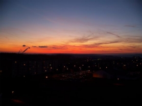 Po setmění - Město Sokolov v noci