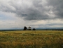 Moje Krajina - Blížící se bouřka nad bývalým větrným mlýnem
